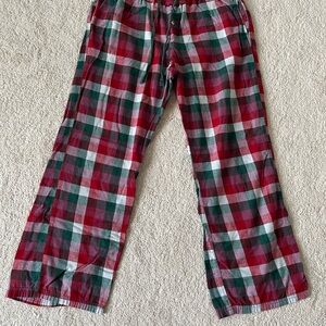 Gilligan & O'Malley Red and Green Plaid Pants